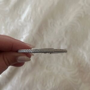 Effy Silver Bracelet with Sparkling Accents